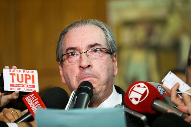 O presidente afastado da Câmara dos Deputados, Eduardo Cunha (PMDB-RJ), renunciou à  presidência da Casa (Foto: Marcelo Camargo/Agência Brasil)