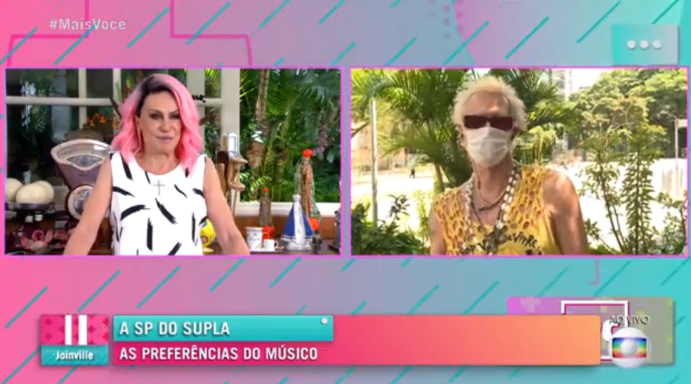 Supla Elogia Cabelo Rosa De Ana Maria Braga Gostei Hein Mais Voce Gshow