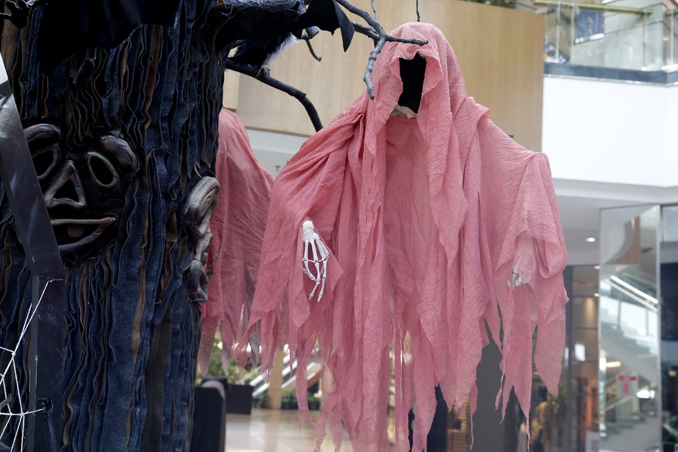 Exposição "MonsterVille" na Praça Central do ParkShopping — Foto: Divulgação