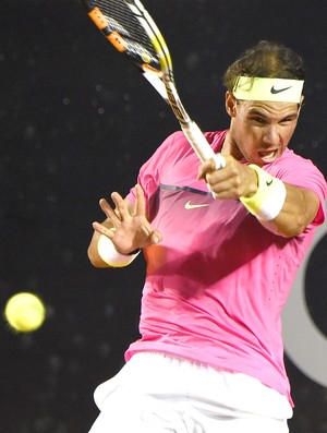 Nadal, Rio Open tênis (Foto: Vanderlei Almeida / AFP)