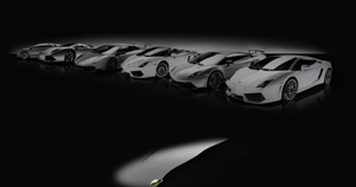 Auto Esporte - Lamborghini revela novo teaser do sucessor do Murciélago