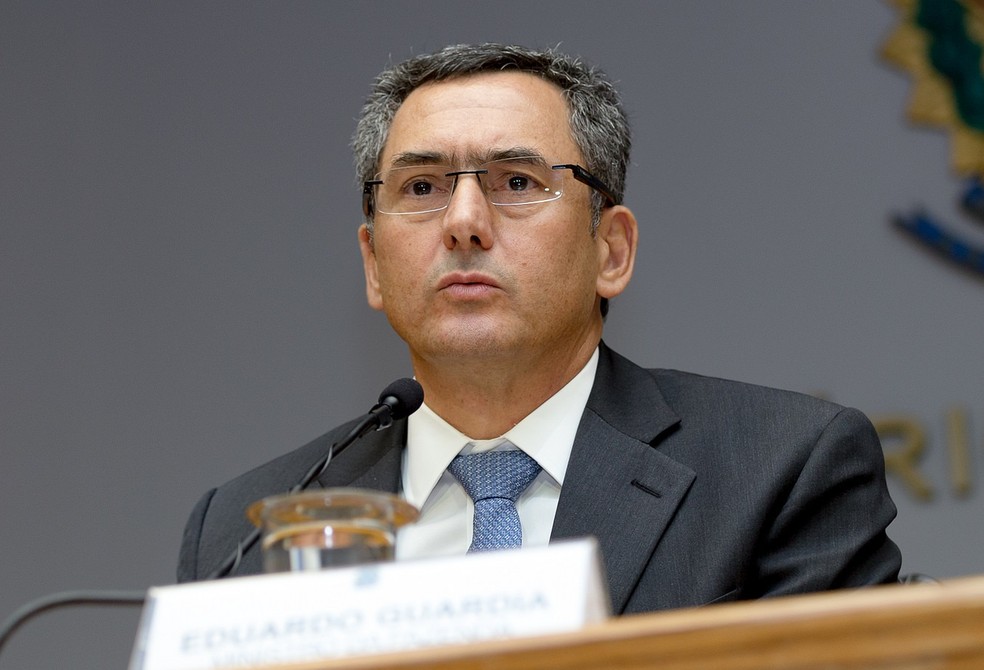 O ministro da Fazenda, Eduardo Guardia (Foto: Gustavo Raniere/Ministério da Fazenda)