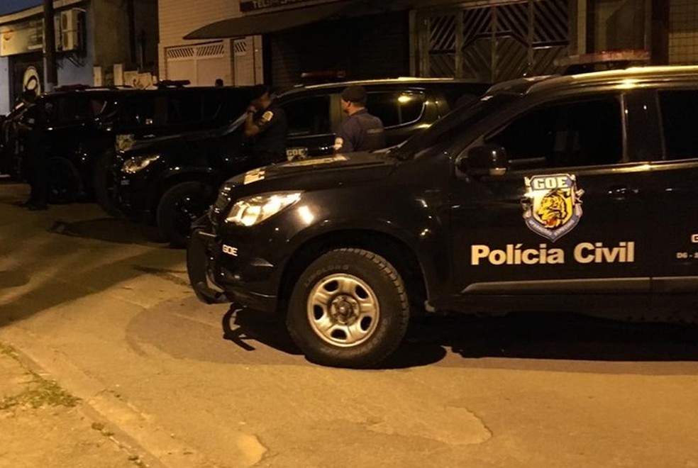GOE atuava em operações da Polícia Civil — Foto: Solange Freitas/G1