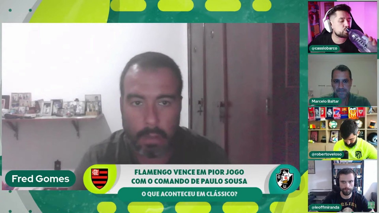 Fred Gomes fala sobre o trabalho de Paulo Sousa à frente do Flamengo