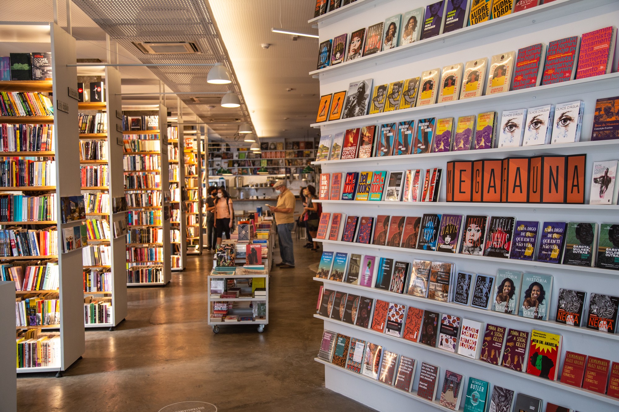 Livraria Megafauna em São Paulo (Foto: Divulgação)