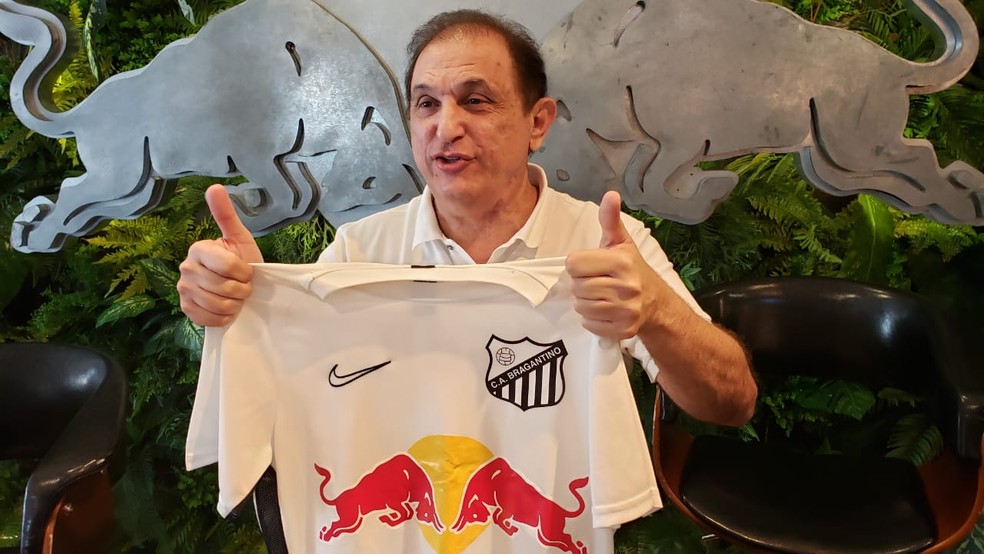 Marquinho Chedid, ex-presidente do Bragantino e principal responsável por venda para Red Bull — Foto: Wilson Araújo/TV Vanguarda