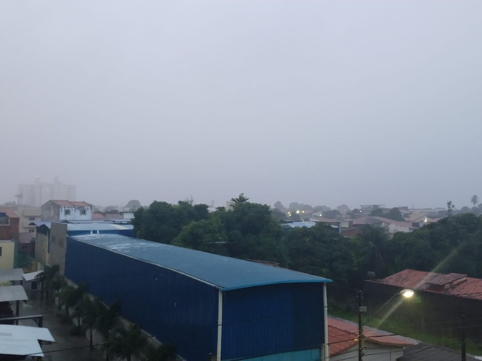 Funceme prevê chuvas em todo o Ceará nos próximos dias. — Foto: Halisson Ferreira/TV Verdes Mares