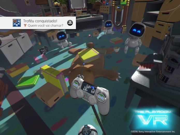 The PlayRoom VR (Foto: Reprodução/Felipe Vinha)