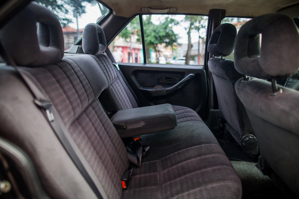 Bancos do Chevrolet Monza 1996 (Foto: Victor Moriyama / G1)