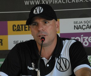 Cléber Gaúcho treinador técnico XV de Piracicaba Nhô Quim (Foto: Eduardo Castellari / XV de Piracicaba)