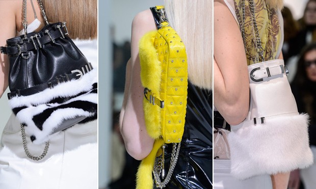 As bolsas da Versace, inverno 2014 (Foto: Reprodução)