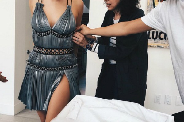 Vestido de Kylie Jenner (Foto: Reprodução Instagram)