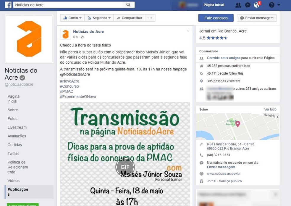 Para Realizar O Teste Físico Em Determinado Concurso Da Pm