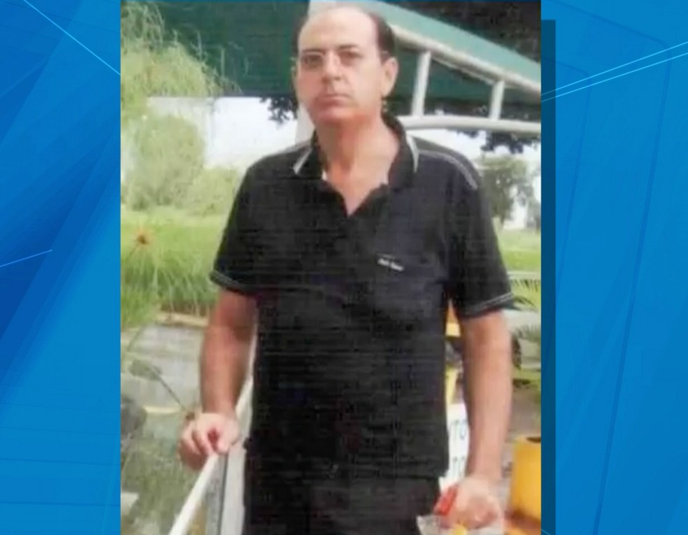 Altair JosÃ© Bastos, de 54 anos, morreu apÃ³s levar tiro no pescoÃ§o (Foto: ReproduÃ§Ã£o/ TVCA)