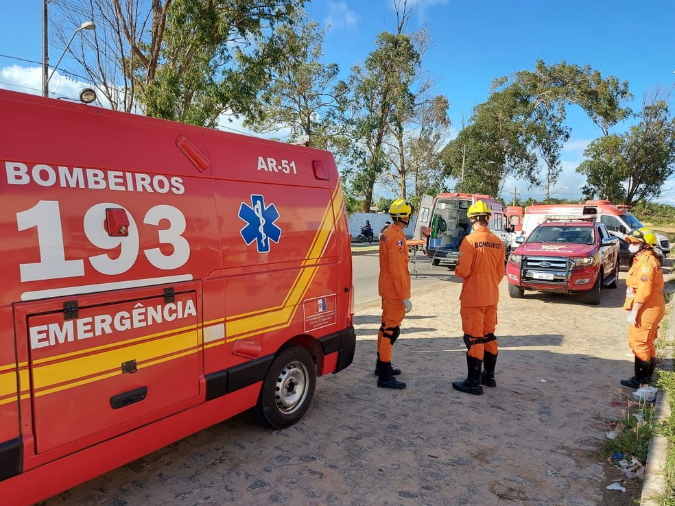 Corpo de Bombeiros Alagoas — Foto: Bombeiros