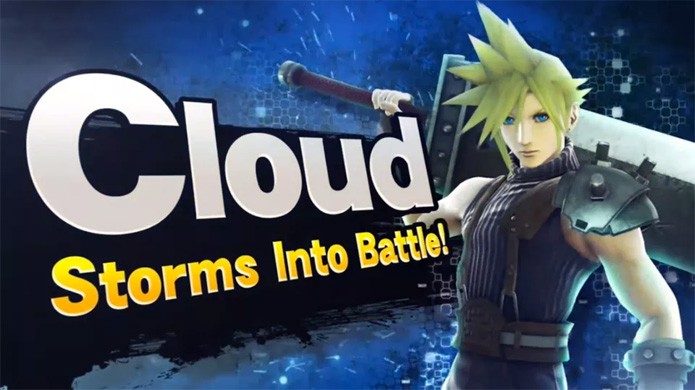 Cloud Strife de Final Fantasy 7 lutará com personagens da Nintendo em Super Smash Bros. (Foto: Reprodução/Polygon)