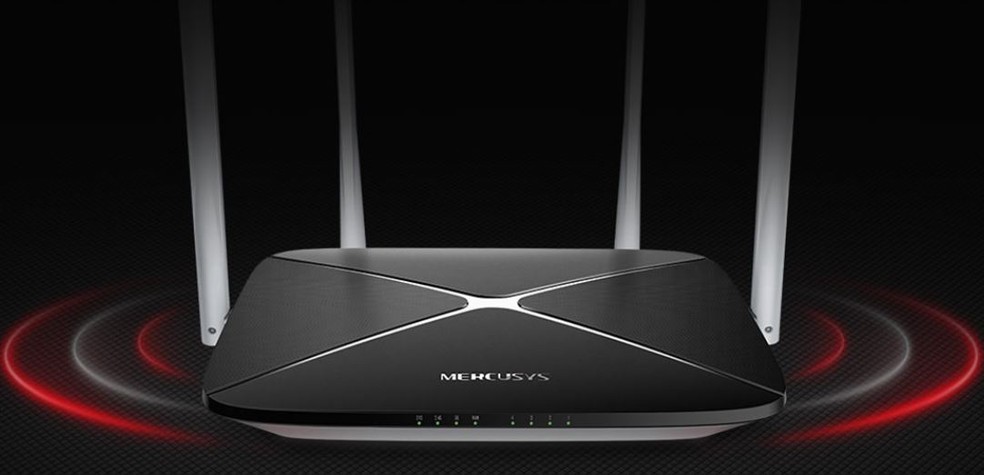 Mercusys AC12 possui uma velocidade de até 1200 Mb/s — Foto: Divulgação/Mercusys