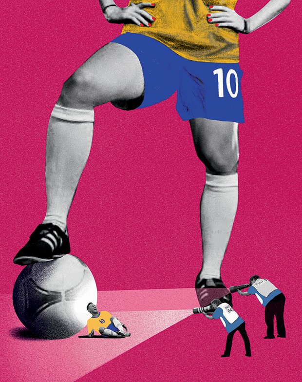 Copa feminina (Foto: Ilustração Catarina Bessel)