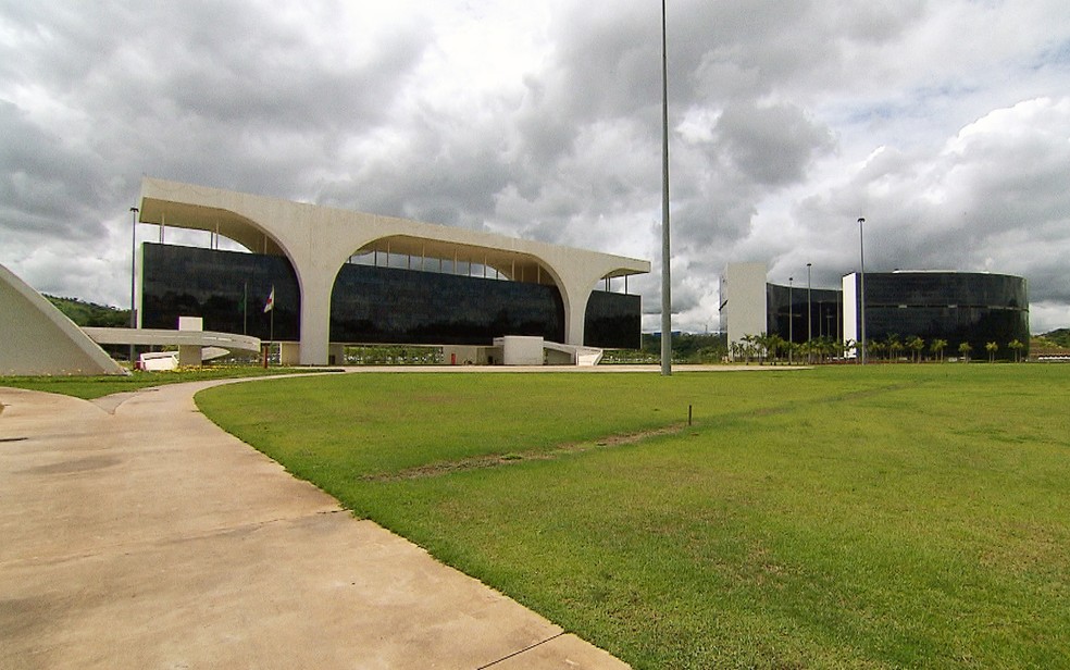 Cidade Administrativa Presidente Tancredo Neves, sede do governo mineiro, em Belo Horizonte — Foto: Reprodução/TV Globo