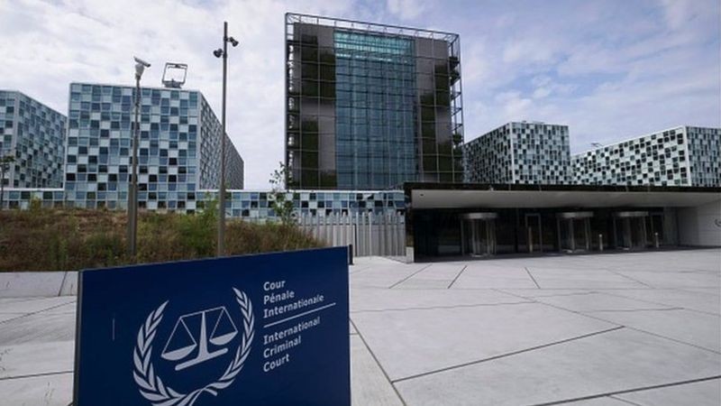 O edifício do Tribunal Penal Internacional em Haia, na Holanda (Foto: Getty Images via BBC News)