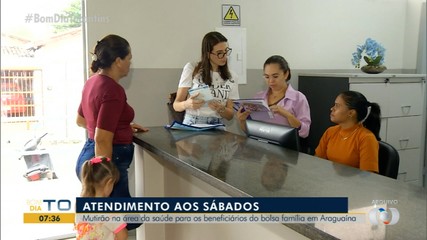 Mutirão na área da saúde vai atender beneficiários do Bolsa Família em Araguaína