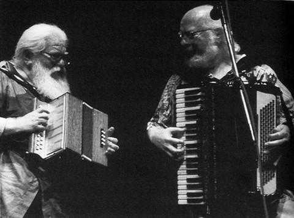 Hermeto Pascoal e Sivuca — Foto: Divulgação