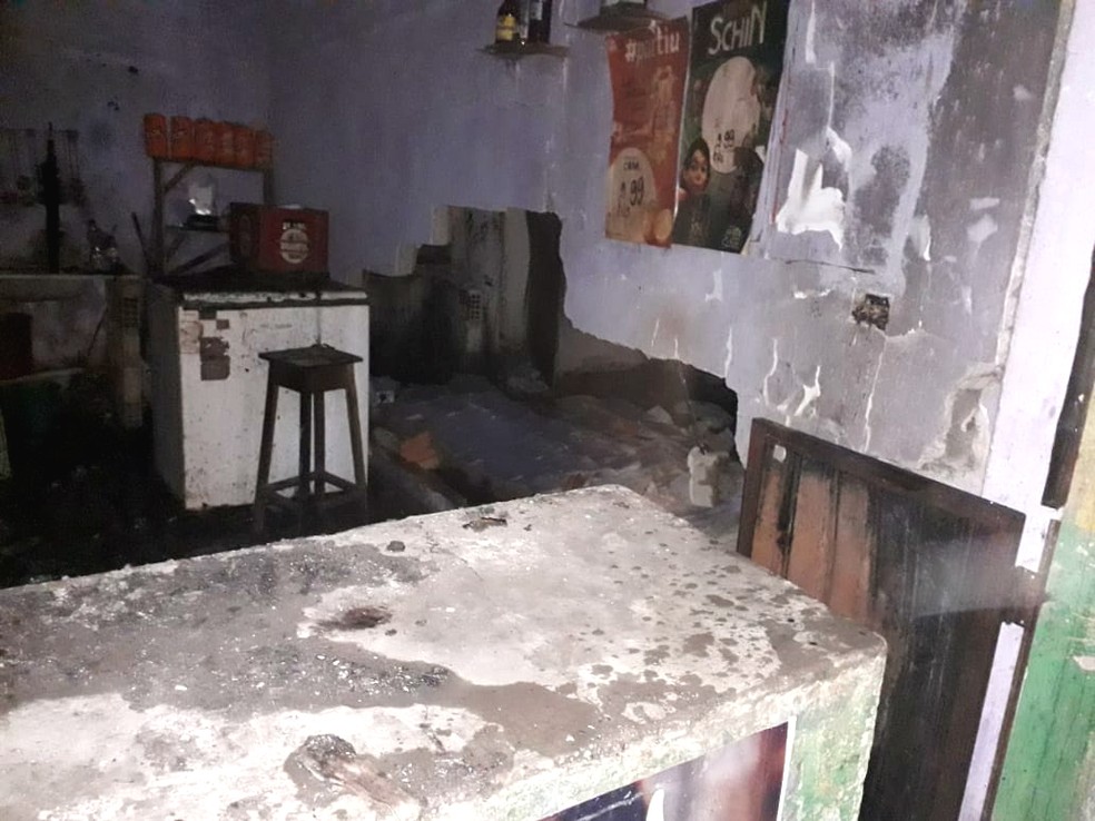 Ninguém ficou ferido no incêndio — Foto: Site Bahia Dia a Dia