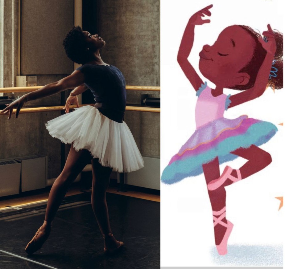 Ingrid Silva  vai lançar livro infantil 'A bailarina que pintava suas sapatilhas'