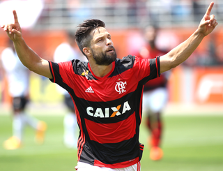 Diego Flamengo X figueirense (Foto: Gilvan de Souza / Flamengo)