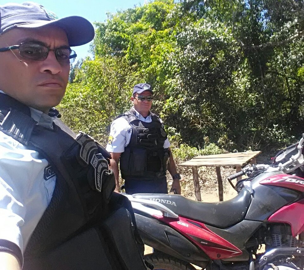 Veículo foi localizado três dias após o assalto (Foto: Ibiapaba 24 horas)