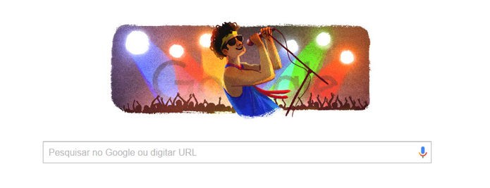 Doodle da Google em homenagem à Cazuza (Foto: Felipe Alencar/TechTudo)