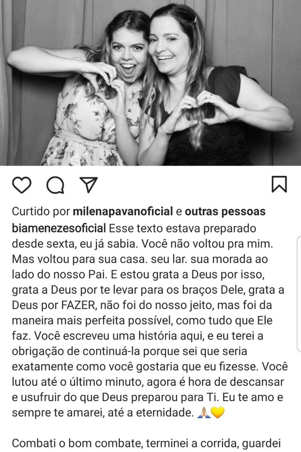 Bia Menezes (Foto: Reprodução Instagram)