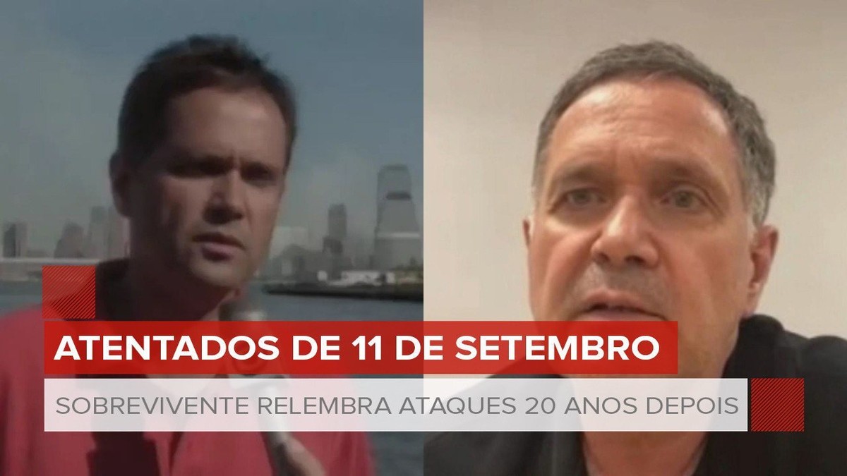 Brasileiro sobrevivente do 11 de Setembro relembra atentado 20 anos depois: 'Terrível'