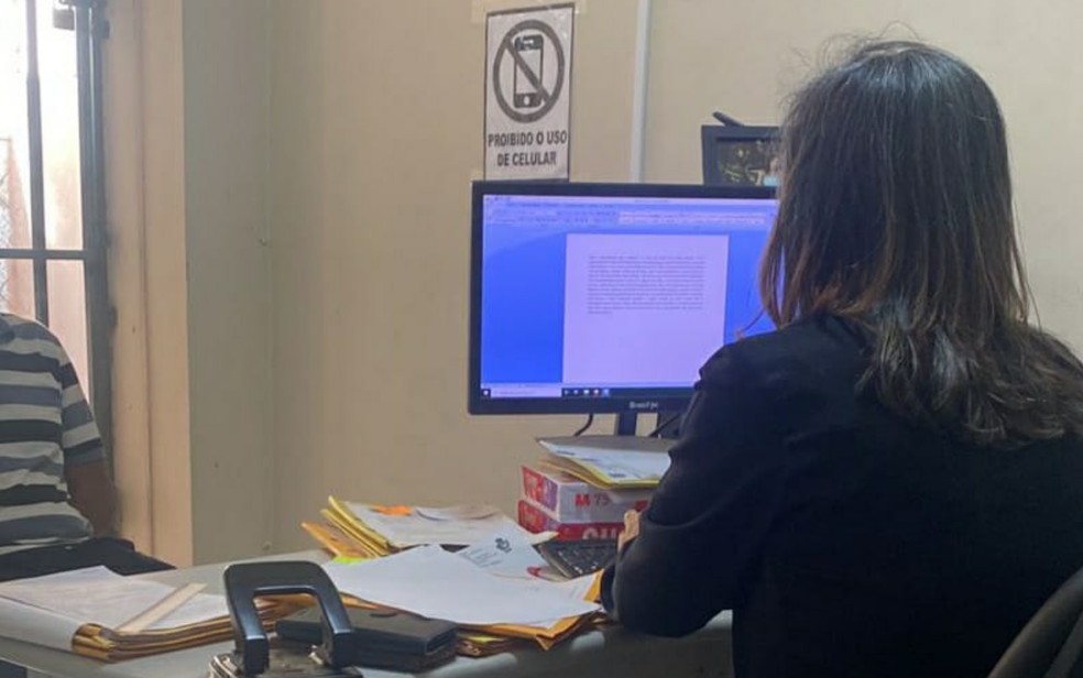 Preso motorista suspeito de estuprar criança em trajeto da escola para casa em Anápolis — Foto: Reprodução/Polícia Civil