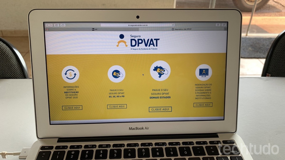 como emitir o boleto do seguro dpvat 2020 pela internet produtividade techtudo