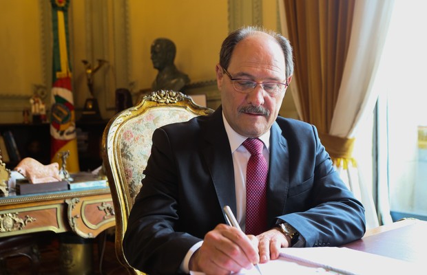 Governador José Ivo Sartori, do RS (Foto: Luiz Chaves/Palácio Piratin)