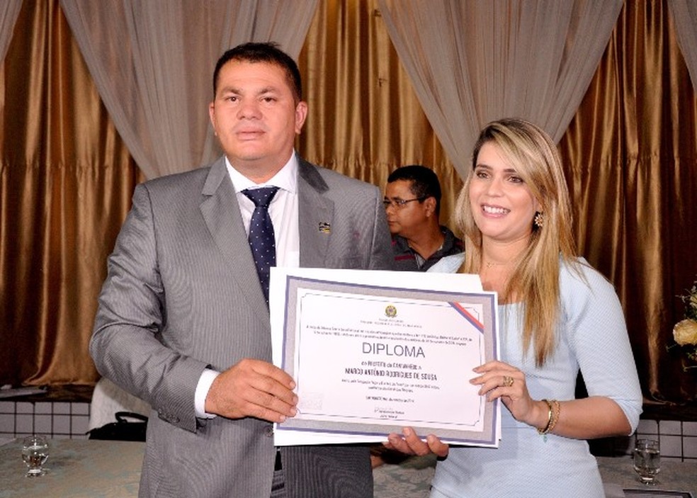 Prefeito de Cantanhede, Marco Antonio Rodrigues de Sousa â€” Foto: Prefeitura Municipal de Cantanhede