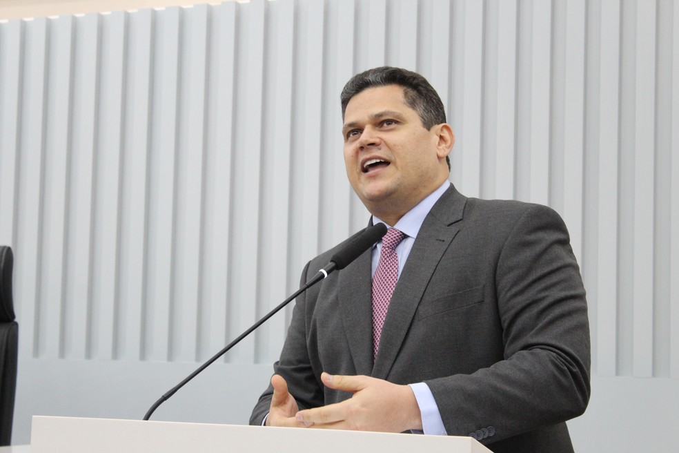 Senador Davi Alcolumbre (União-AP) — Foto: Rafael Aleixo/g1