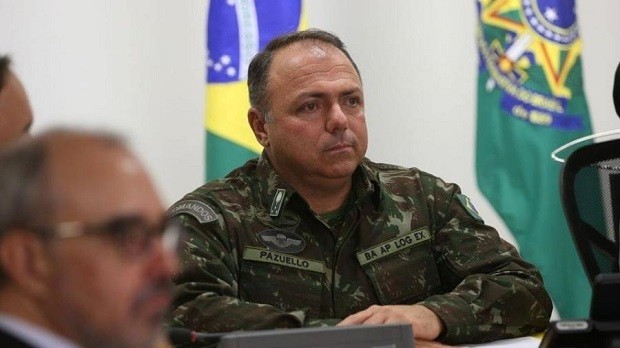 General Eduardo Pazuello, ministro interino do Ministério da Saúde (Foto: Valter Campanato/Agência Brasil)