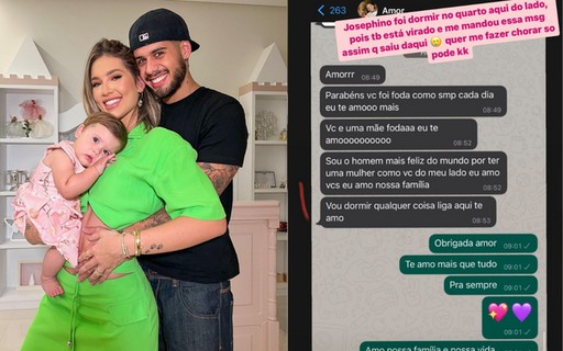 Zé Felipe se declara para Virgínia após nascimento de Maria Flor: 'Homem mais feliz do mundo' - Revista Marie Claire | Celebridades Zé Felipe se declara para Virgínia após nascimento de Maria Flor: 'Homem mais feliz do mundo' - Revista Marie Claire | Celebridades