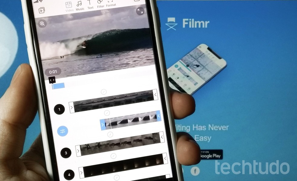 Aplicativo de desenvolvedores brasileiro se destaca por oferecer ferramentas avançadas para edição de vídeos no celular — Foto: Rodrigo Fernandes/TechTudo