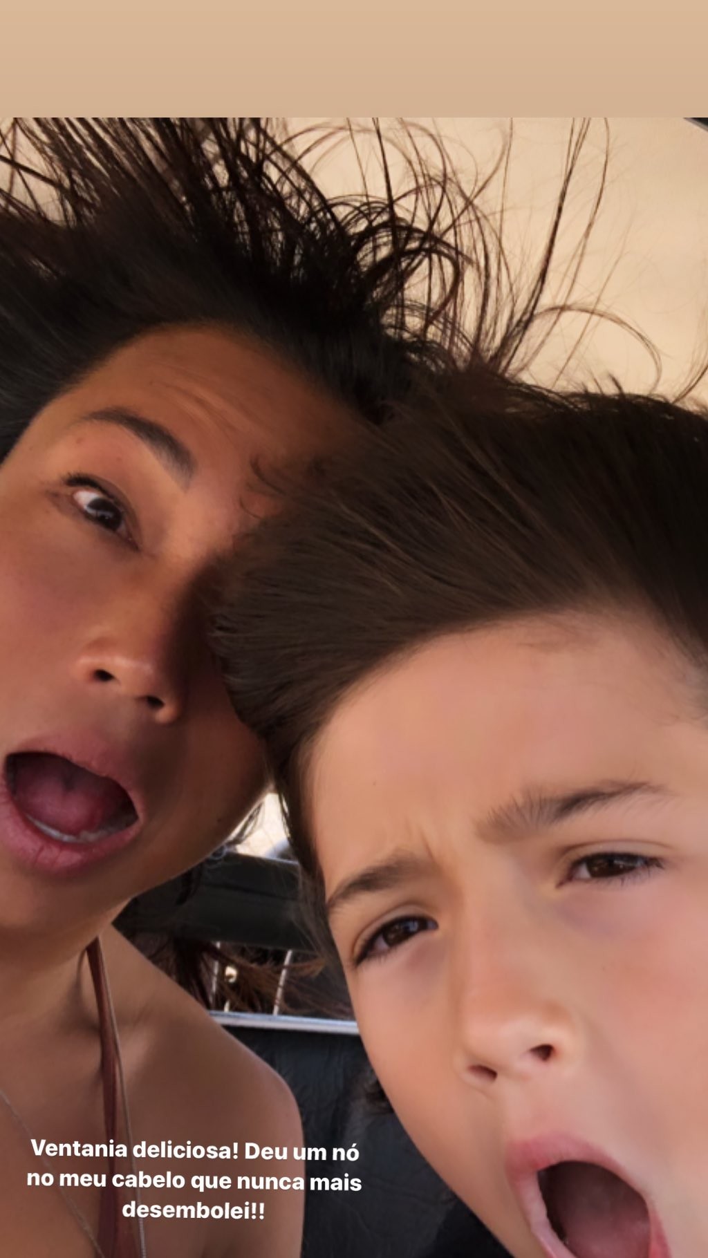 Danni Suzuki e o filho, Kauai (Foto: Reprodução/Instagram)