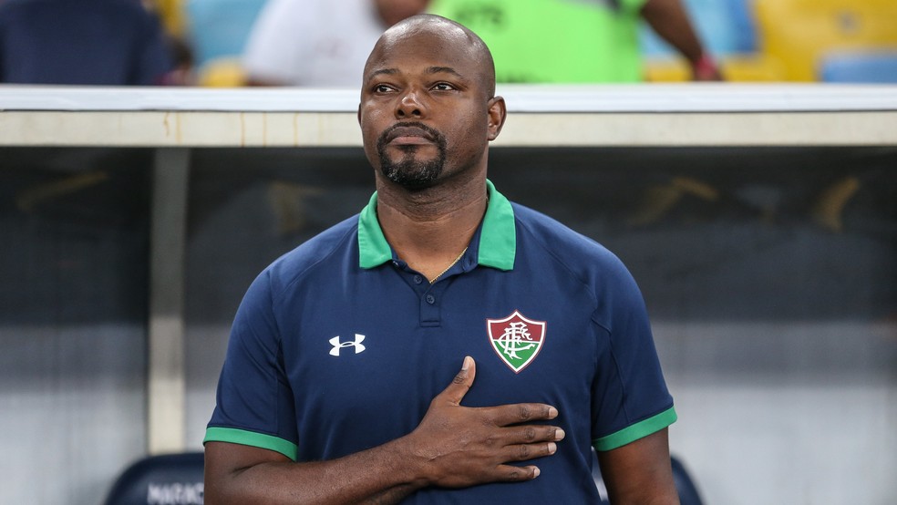 Marcão, técnico do Fluminense — Foto: Lucas Merçon / Fluminense