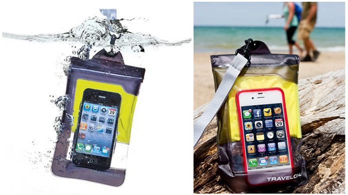 Capa de material flexível pode ser levada para praia ou cachoeira (Foto: Divulgação/Space Bag)
