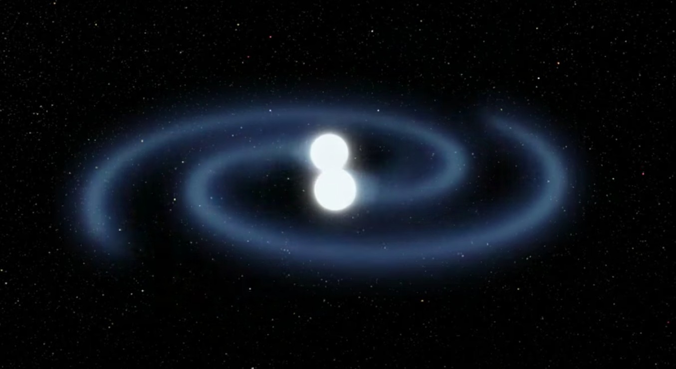 Os pesquisadores acreditam que o magnetar foi formado pela fusão de duas estrelas de nêutrons (Foto: Reprodução)