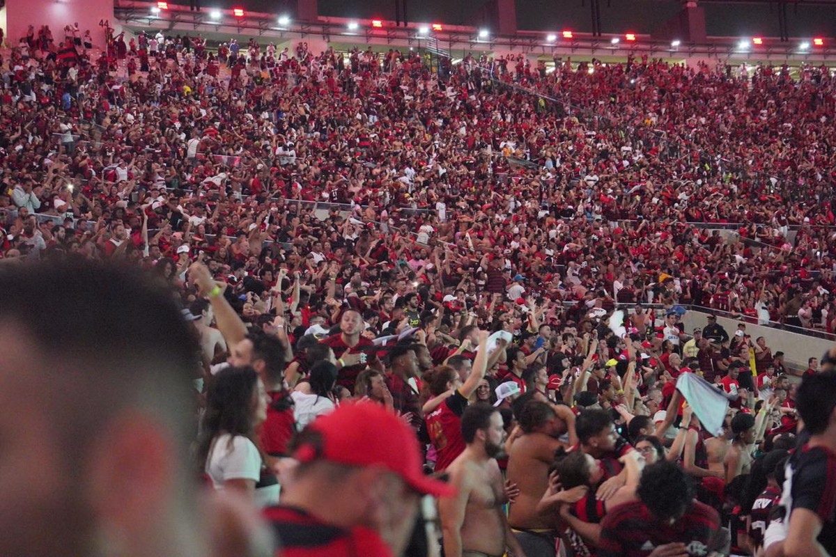 Flamengo campeão da Libertadores veja festa da torcida pelo Brasil Rio de Janeiro G1