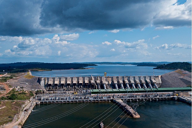 Início da operação da hidrelétrica de Belo Monte, no Rio Xingu, no Pará (Foto: Folhapress)