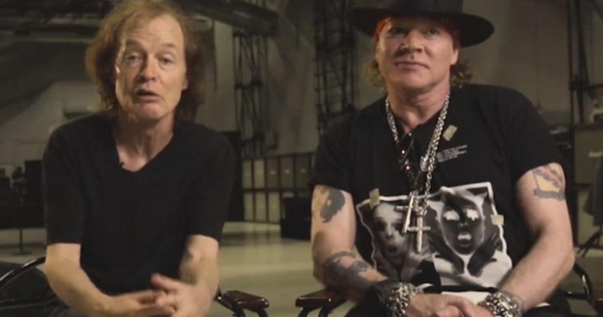 G1 - Axl Rose diz que ser vocal do AC/DC é 'desafio', antes de show em ...
