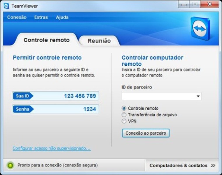 teamviewer download português