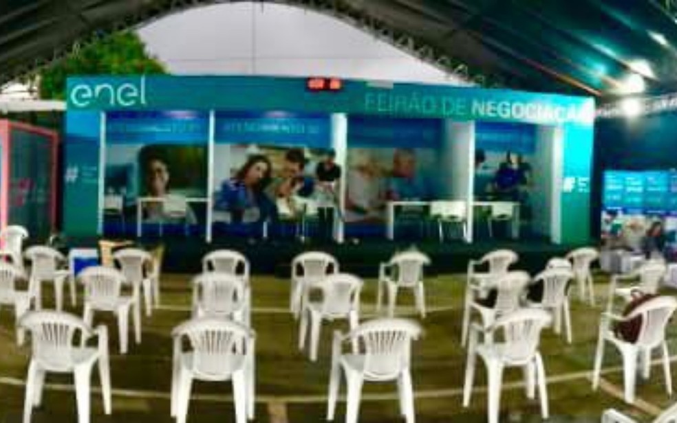 Enel realiza feirão para negociar dívidas vencidas há mais de seis meses com até 40% de desconto, em Goiás — Foto: Divulgação/Enel